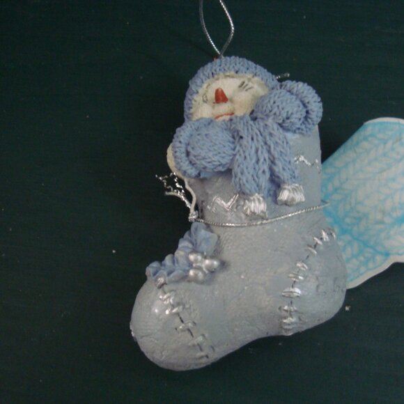 Encore Snow Buddies Buddy in Stocking 94275 Christmas Ornament 1999 New - Picture 2 of 5